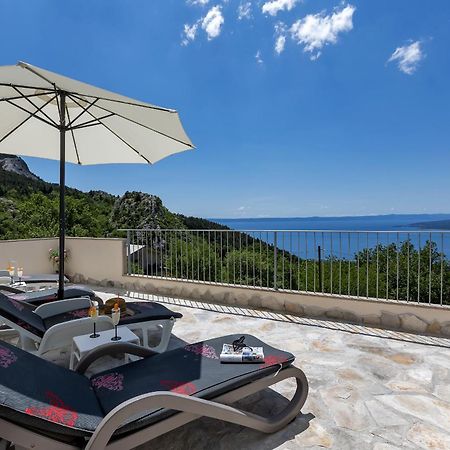 Holiday Home Marta With Heated Pool,Grill,Sea View Bast Zewnętrze zdjęcie