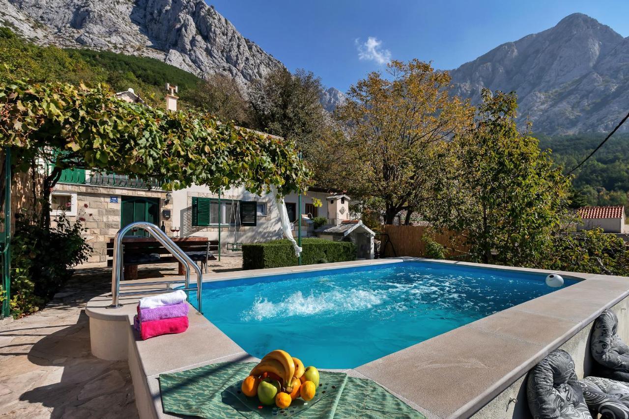 Holiday Home Marta With Heated Pool,Grill,Sea View Bast Zewnętrze zdjęcie